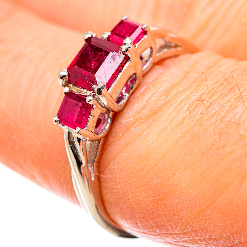 Ruby Rings handcrafted by Ana Silver Co - RING130555