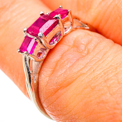 Ruby Rings handcrafted by Ana Silver Co - RING130581