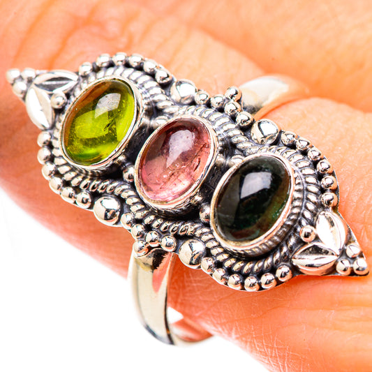 Ammolite Rings handcrafted by Ana Silver Co - RING130585