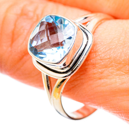 Black Opal Rings handcrafted by Ana Silver Co - RING130588