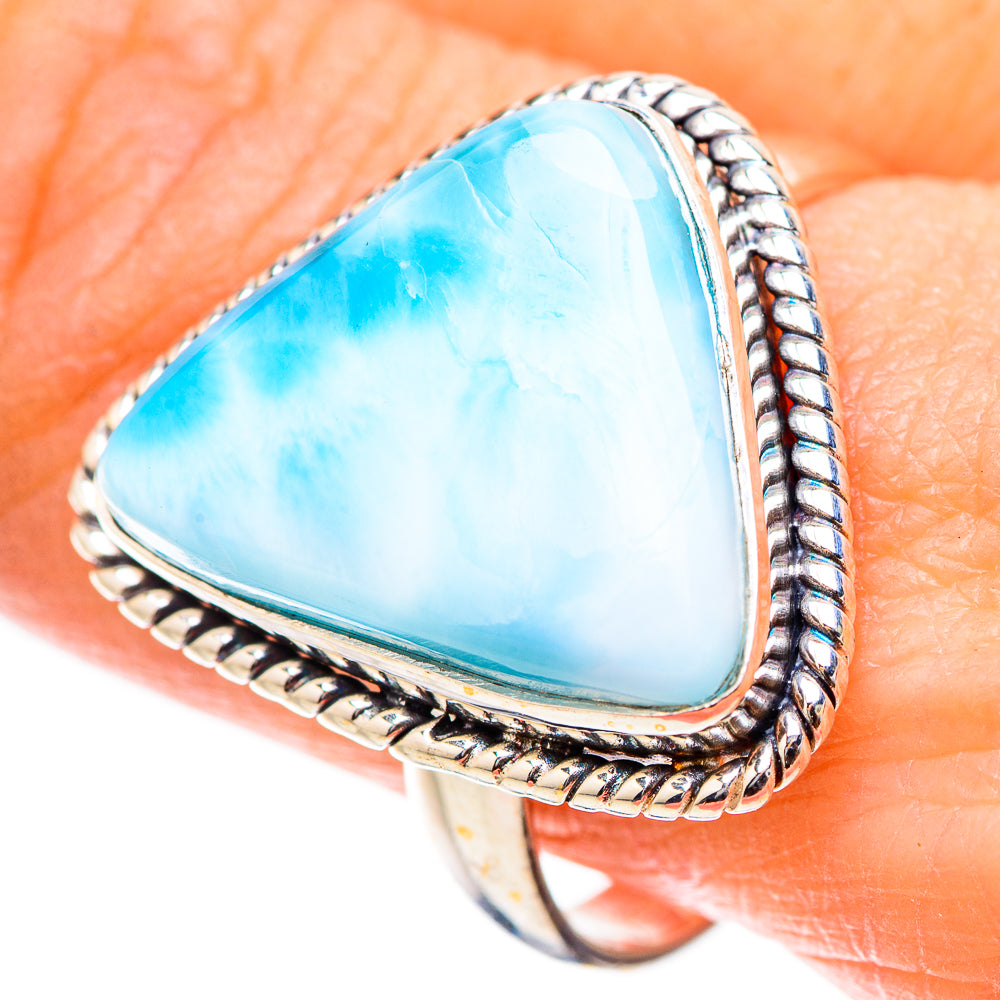 Black Opal Rings handcrafted by Ana Silver Co - RING130589