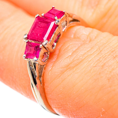 Ruby Rings handcrafted by Ana Silver Co - RING130610