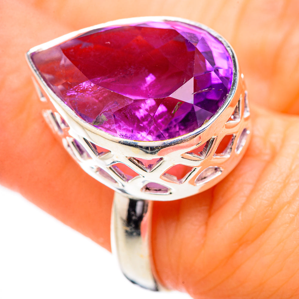 Amethyst Rings handcrafted by Ana Silver Co - RING130615