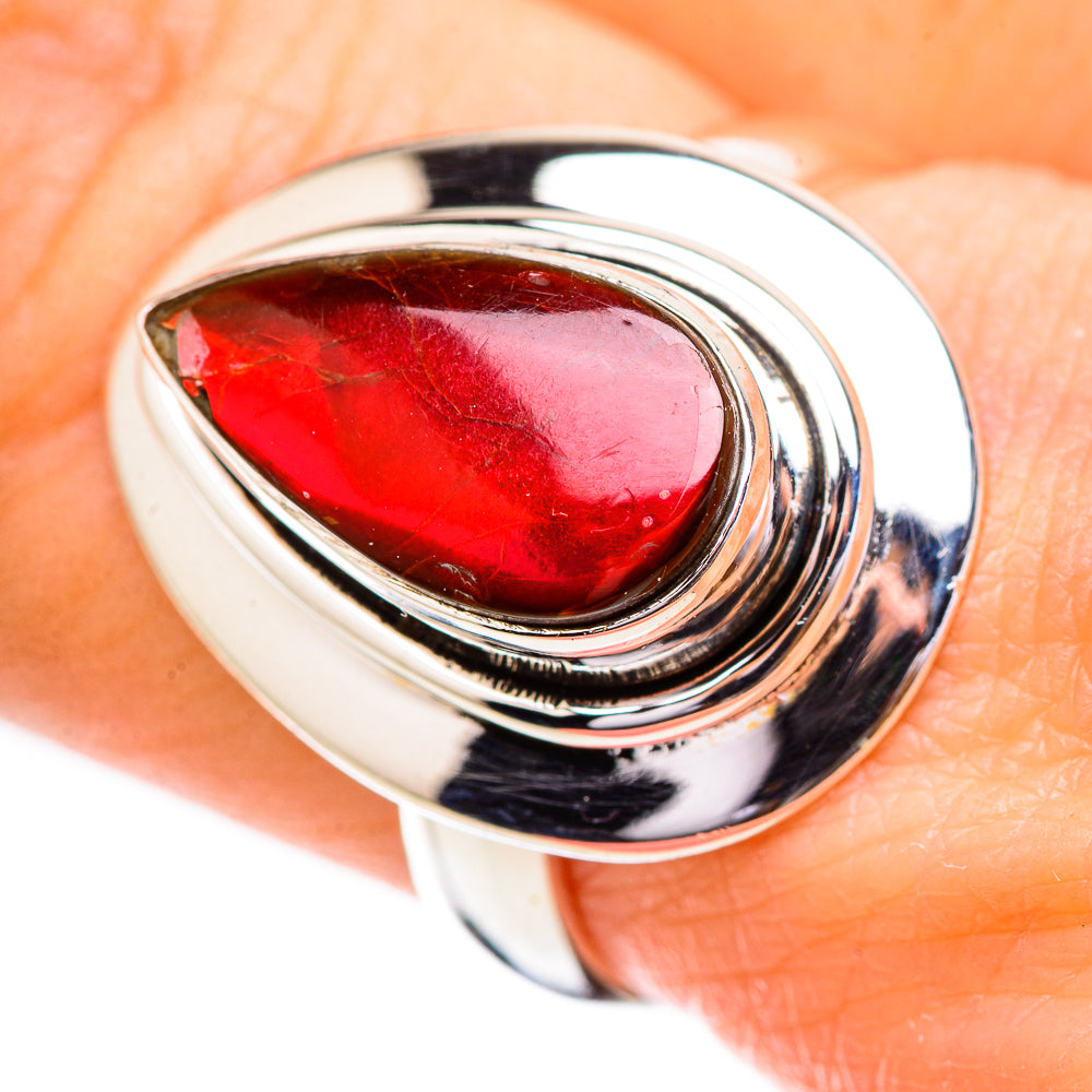 Ammolite Rings handcrafted by Ana Silver Co - RING130644