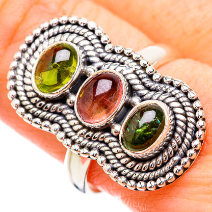 Tourmaline Rings handcrafted by Ana Silver Co - RING130651