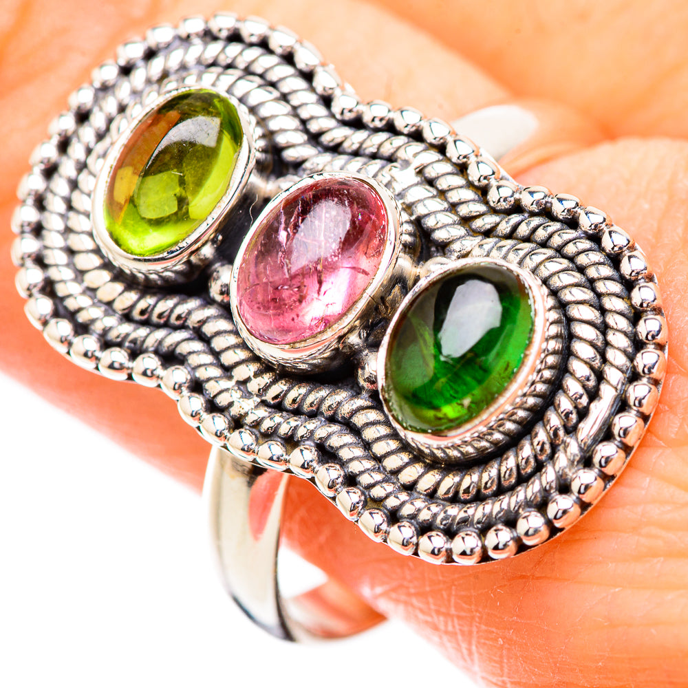 Tourmaline Rings handcrafted by Ana Silver Co - RING130682