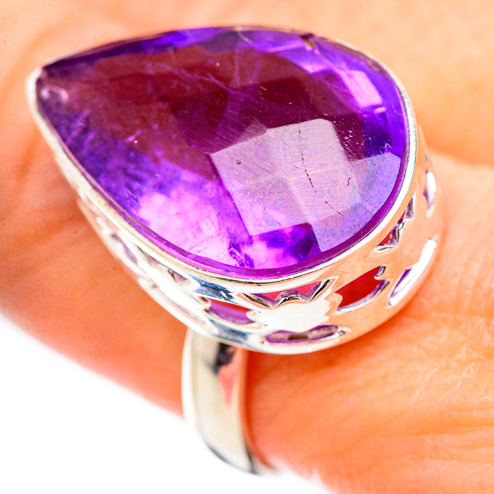 Amethyst Rings handcrafted by Ana Silver Co - RING130758