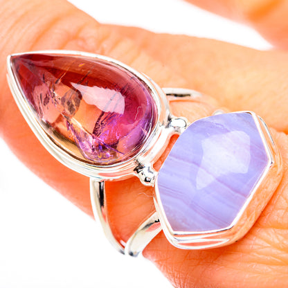 Ametrine Rings handcrafted by Ana Silver Co - RING130780