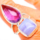 Blue Lace Agate Rings handcrafted by Ana Silver Co - RING130792
