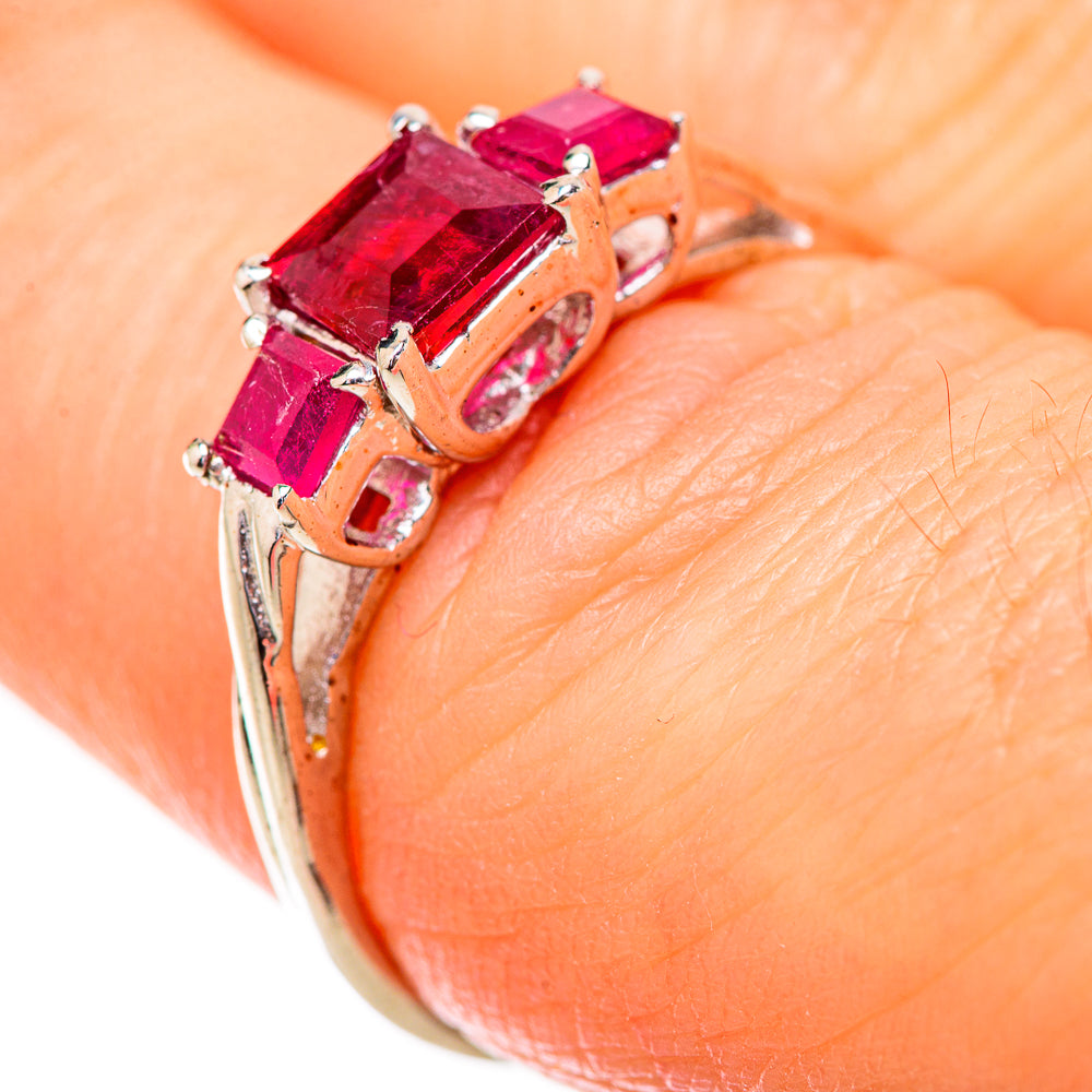Ruby Rings handcrafted by Ana Silver Co - RING130808