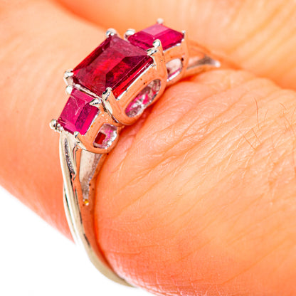 Ruby Rings handcrafted by Ana Silver Co - RING130808