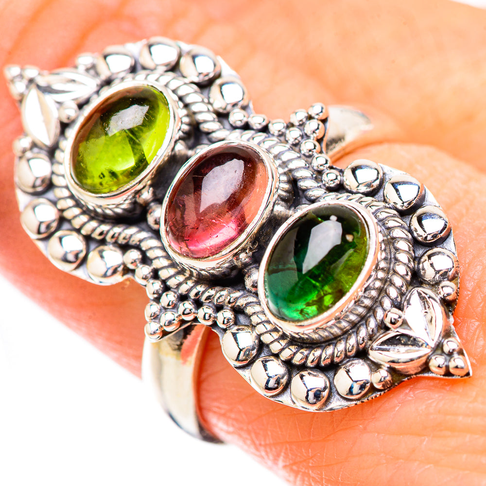 Tourmaline Rings handcrafted by Ana Silver Co - RING130812