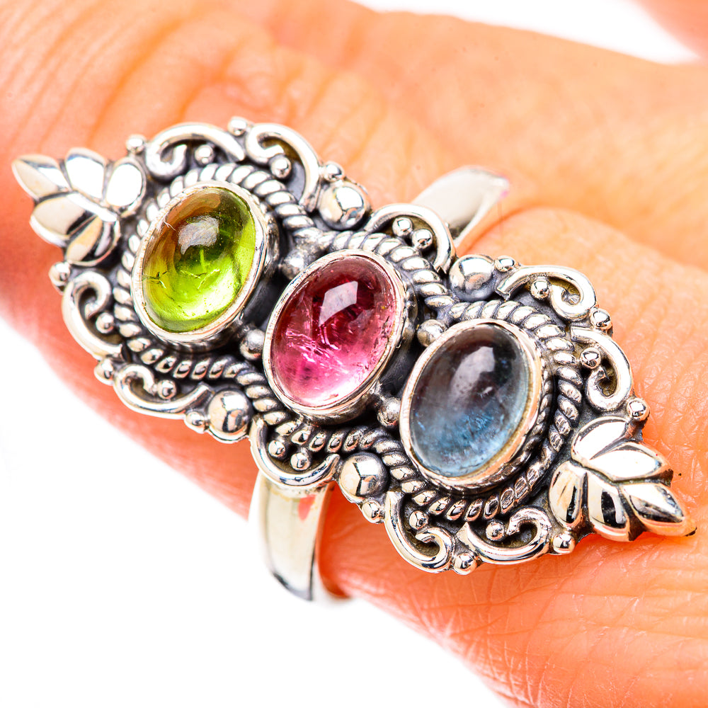 Tourmaline Rings handcrafted by Ana Silver Co - RING130846