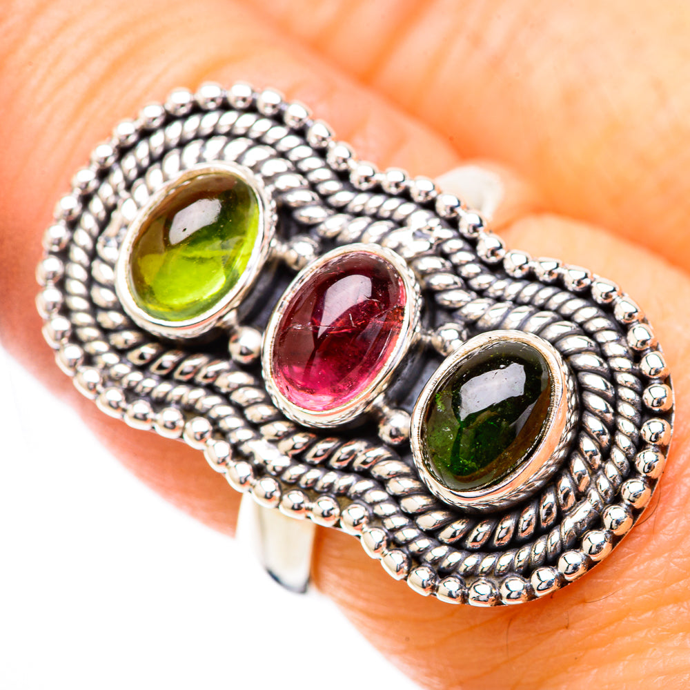 Tourmaline Rings handcrafted by Ana Silver Co - RING130848