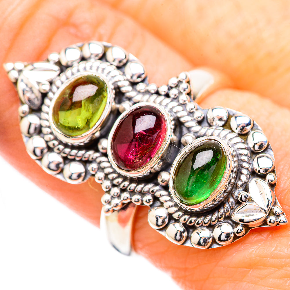 Tourmaline Rings handcrafted by Ana Silver Co - RING130850