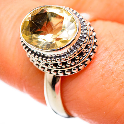 Citrine Rings handcrafted by Ana Silver Co - RING130883