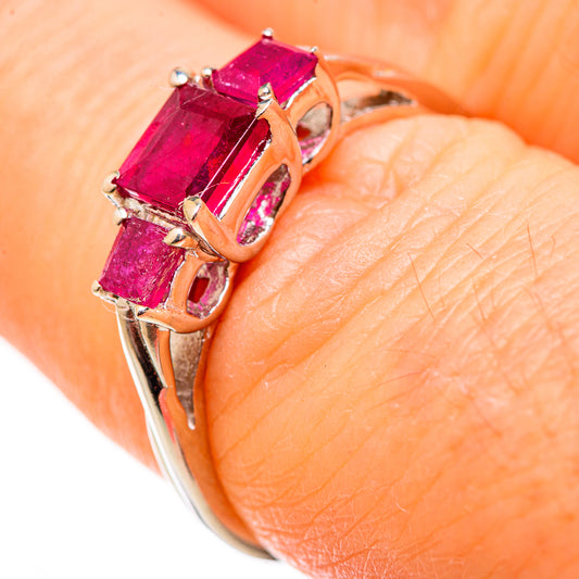 Ruby Rings handcrafted by Ana Silver Co - RING130885