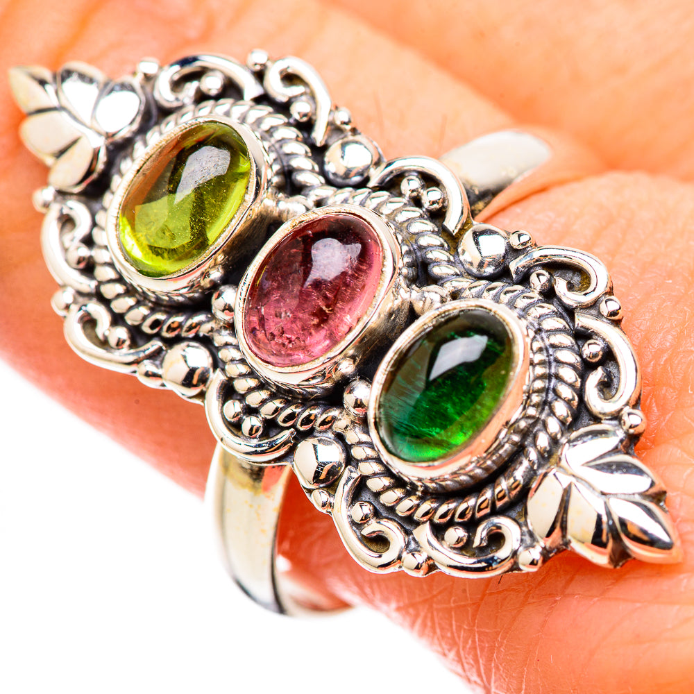 Tourmaline Rings handcrafted by Ana Silver Co - RING130888