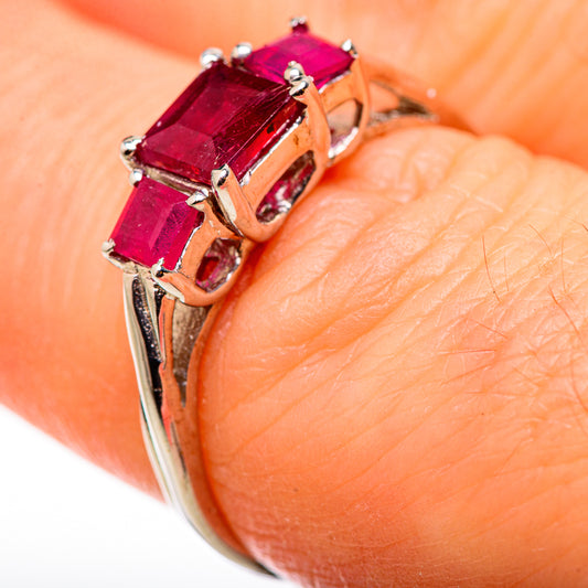 Ruby Rings handcrafted by Ana Silver Co - RING130952