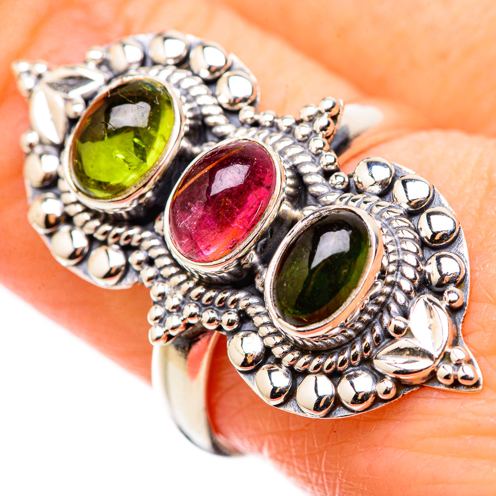Tourmaline Rings handcrafted by Ana Silver Co - RING130958