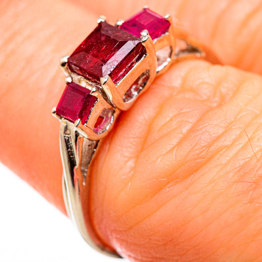 Ruby Rings handcrafted by Ana Silver Co - RING131015