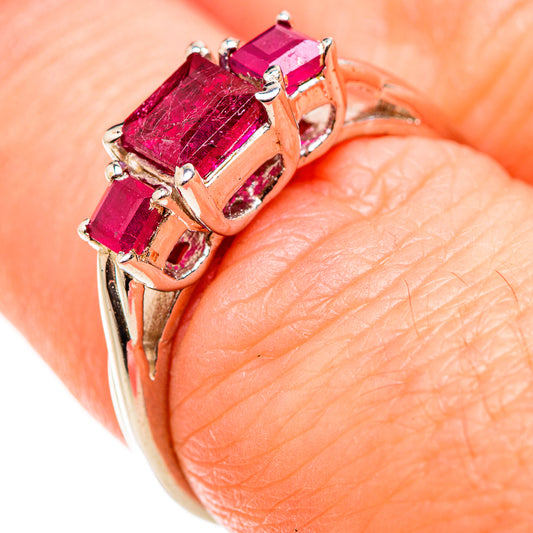 Ruby Rings handcrafted by Ana Silver Co - RING131027