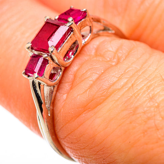 Ruby Rings handcrafted by Ana Silver Co - RING131083