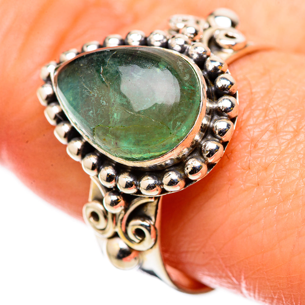 Prehnite Rings handcrafted by Ana Silver Co - RING131086
