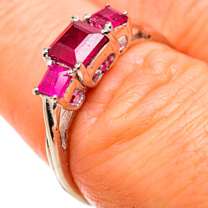 Ruby Rings handcrafted by Ana Silver Co - RING131091