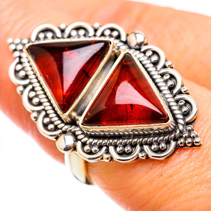 Baltic Amber Rings handcrafted by Ana Silver Co - RING131098