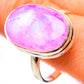 Pink Moonstone Rings handcrafted by Ana Silver Co - RING131100