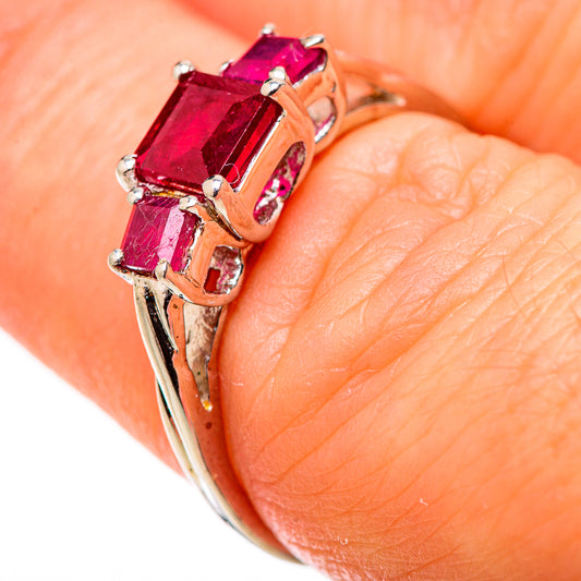 Ruby Rings handcrafted by Ana Silver Co - RING131113