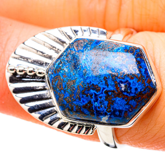 Shattuckite Rings handcrafted by Ana Silver Co - RING131149