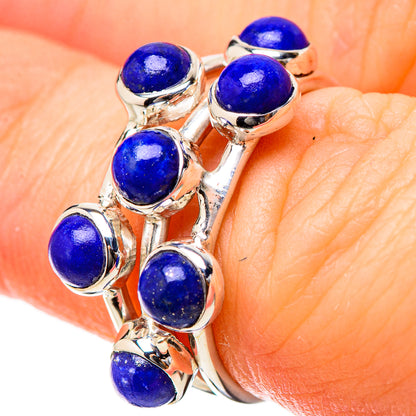 Lapis Lazuli Rings handcrafted by Ana Silver Co - RING131150