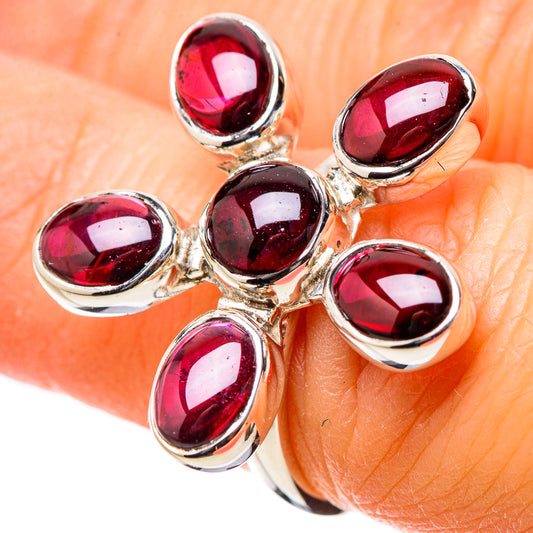 Garnet Rings handcrafted by Ana Silver Co - RING131160