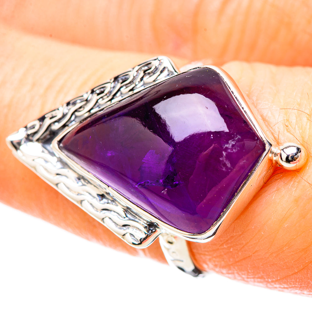 Amethyst Rings handcrafted by Ana Silver Co - RING131162