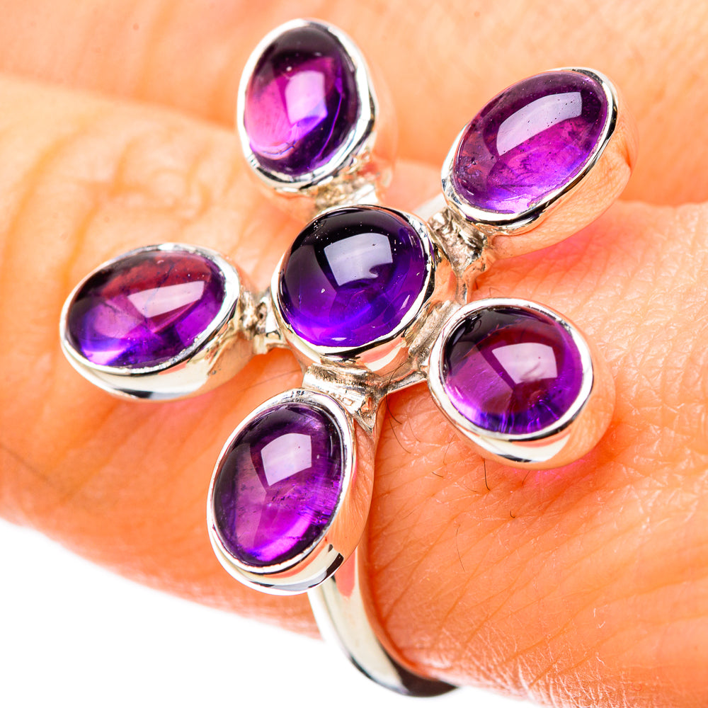 Amethyst Rings handcrafted by Ana Silver Co - RING131163