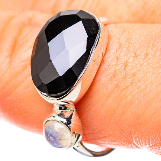 Black Onyx Rings handcrafted by Ana Silver Co - RING131166