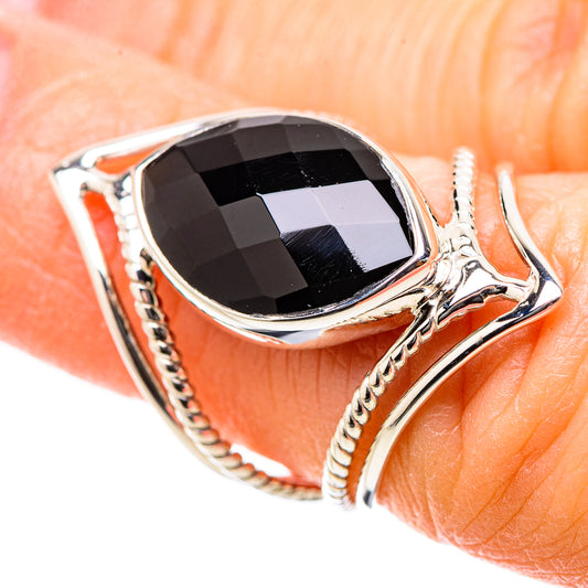 Black Onyx Rings handcrafted by Ana Silver Co - RING131167