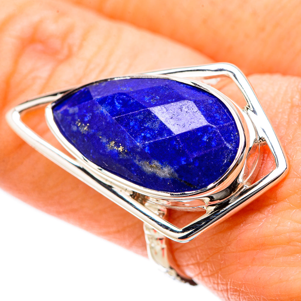 Lapis Lazuli Rings handcrafted by Ana Silver Co - RING131175