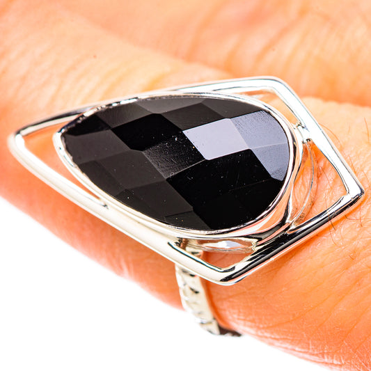 Black Onyx Rings handcrafted by Ana Silver Co - RING131184
