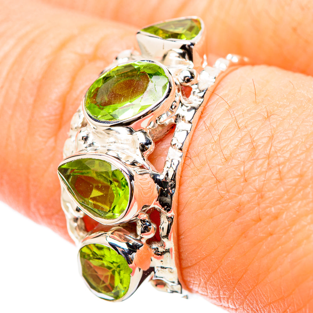 Peridot Rings handcrafted by Ana Silver Co - RING131196