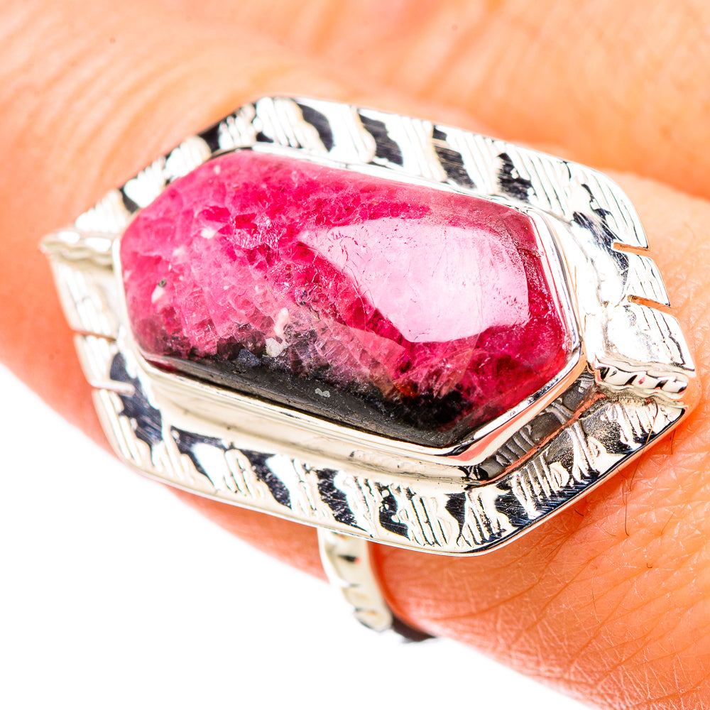 Rhodonite Rings handcrafted by Ana Silver Co - RING131198