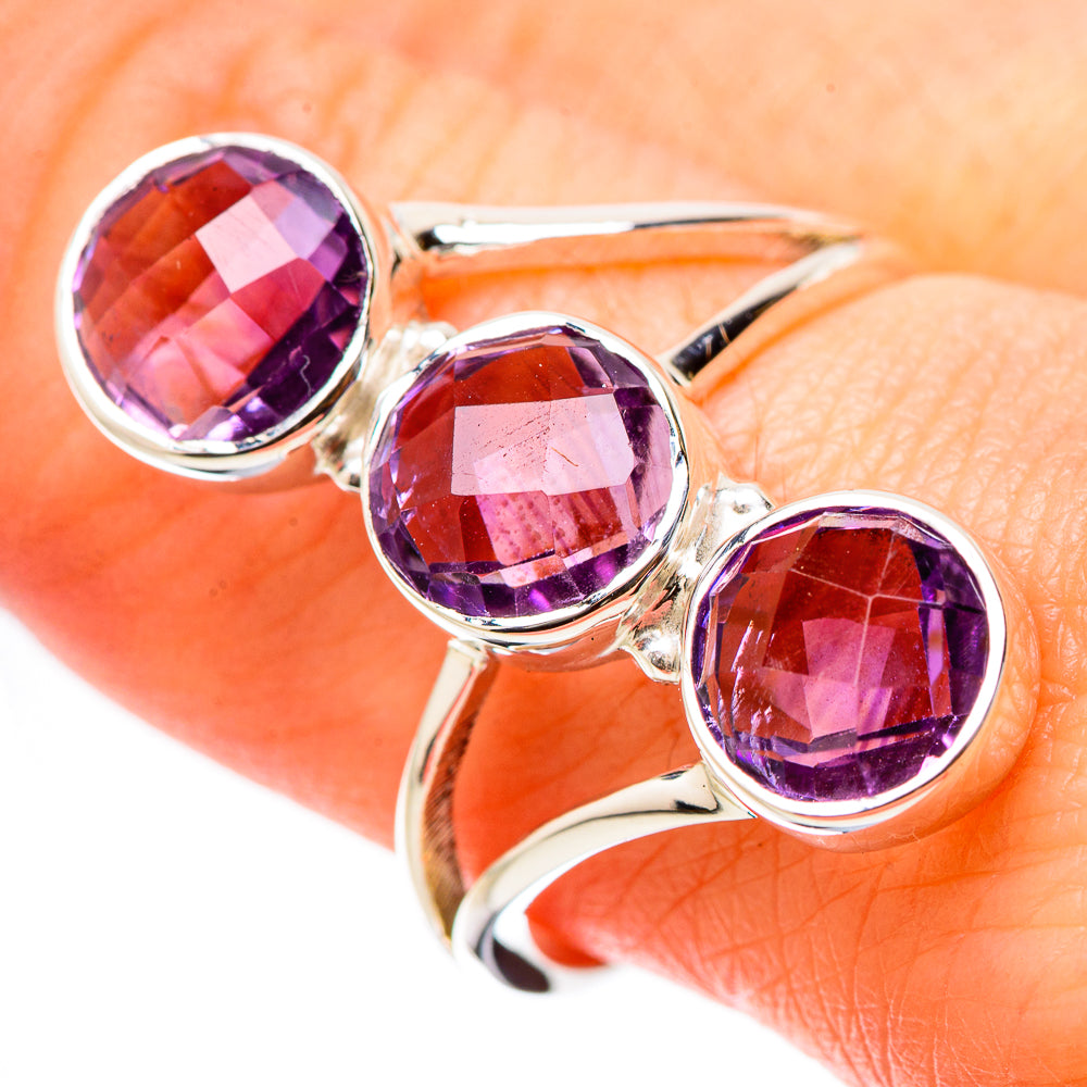 Amethyst Rings handcrafted by Ana Silver Co - RING131201