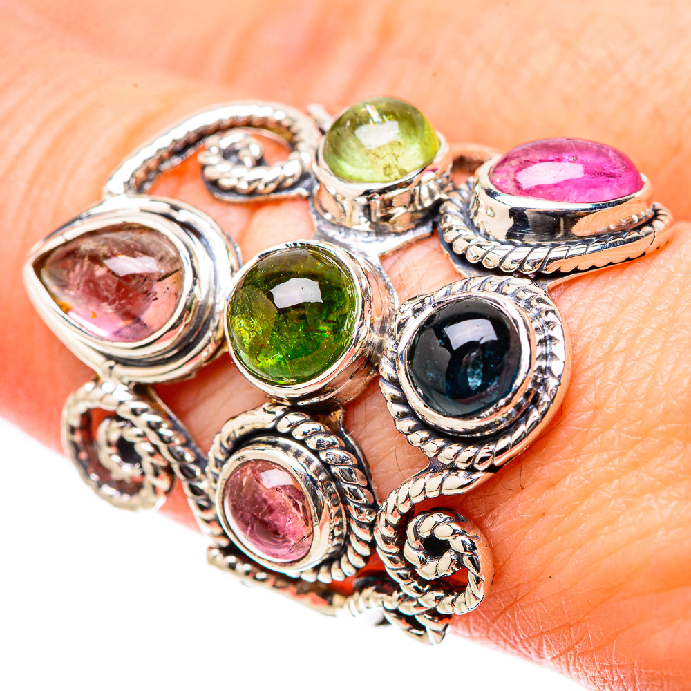 Tourmaline Rings handcrafted by Ana Silver Co - RING131208