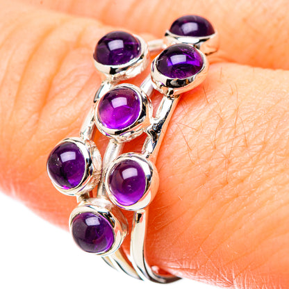 Amethyst Rings handcrafted by Ana Silver Co - RING131216