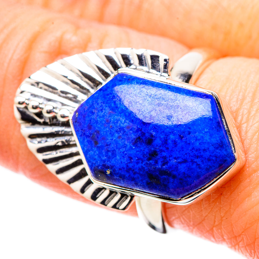 Lapis Lazuli Rings handcrafted by Ana Silver Co - RING131217
