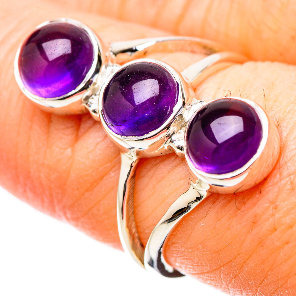 Amethyst Rings handcrafted by Ana Silver Co - RING131223
