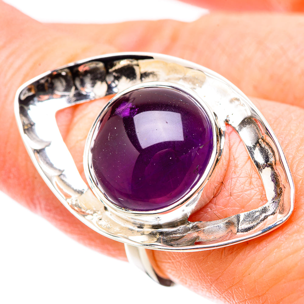 Amethyst Rings handcrafted by Ana Silver Co - RING131224