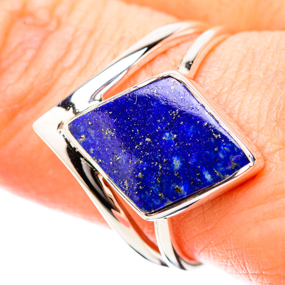 Lapis Lazuli Rings handcrafted by Ana Silver Co - RING131227